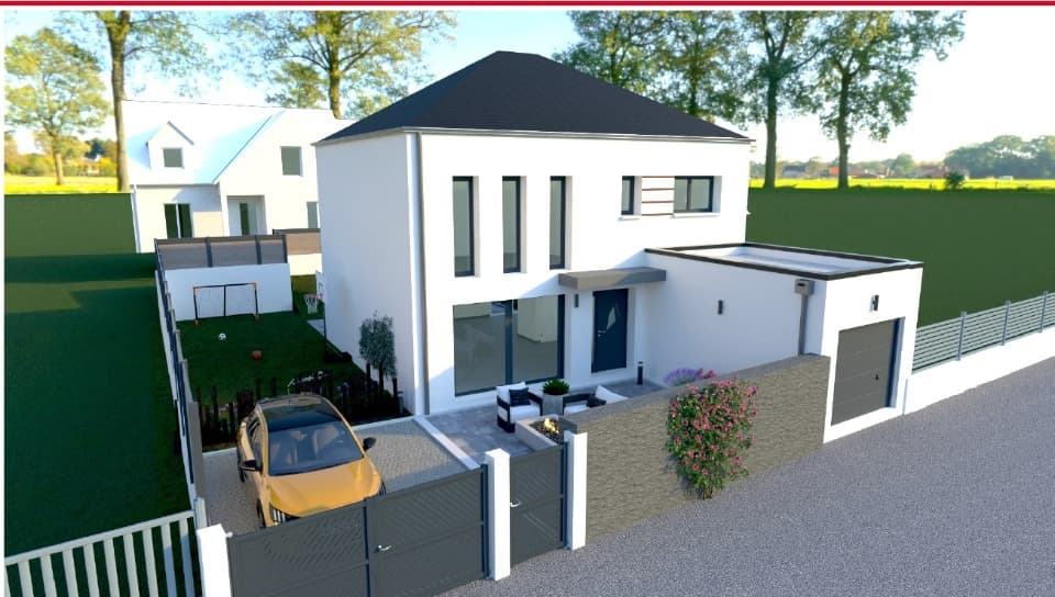 Maison neuve - Terrain à bâtir Herblay (95220) à Herblay (95), prix 427 000 €