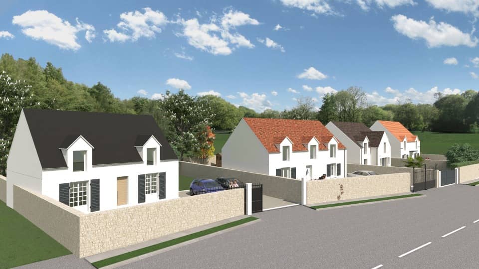 Maison neuve - Terrain à bâtir Chambly (60230) à Chambly (60), prix 299 537 €