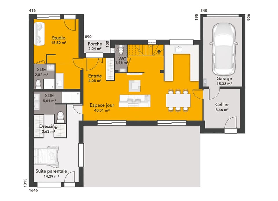 Maison neuve - Terrain à bâtir Chennevières-sur-Marne (94430) à Chennevières-sur-Marne (94), prix 589 000 €
