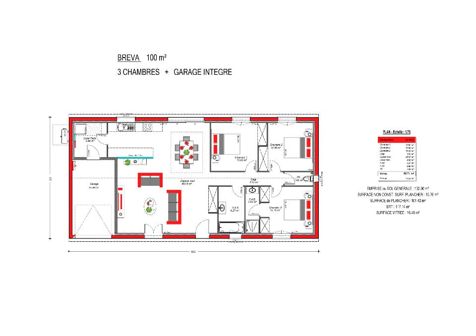 Maison neuve - Terrain à bâtir Chérac (17610) à Chérac (17), prix 235 000 €