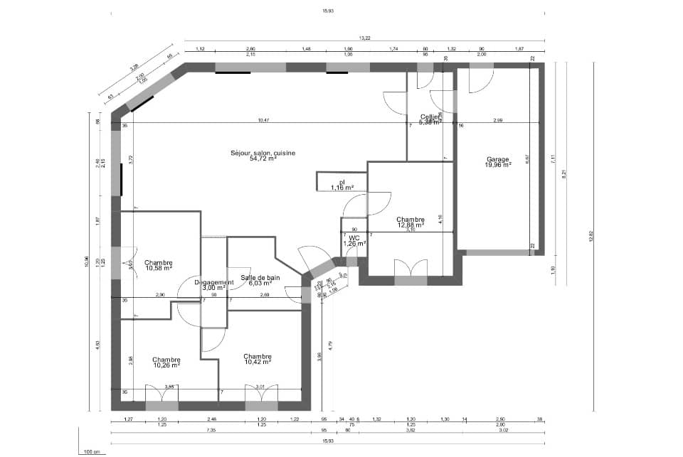 Maison neuve - Terrain à bâtir Le Mans (72000) à Le Mans, prix 319 000 €