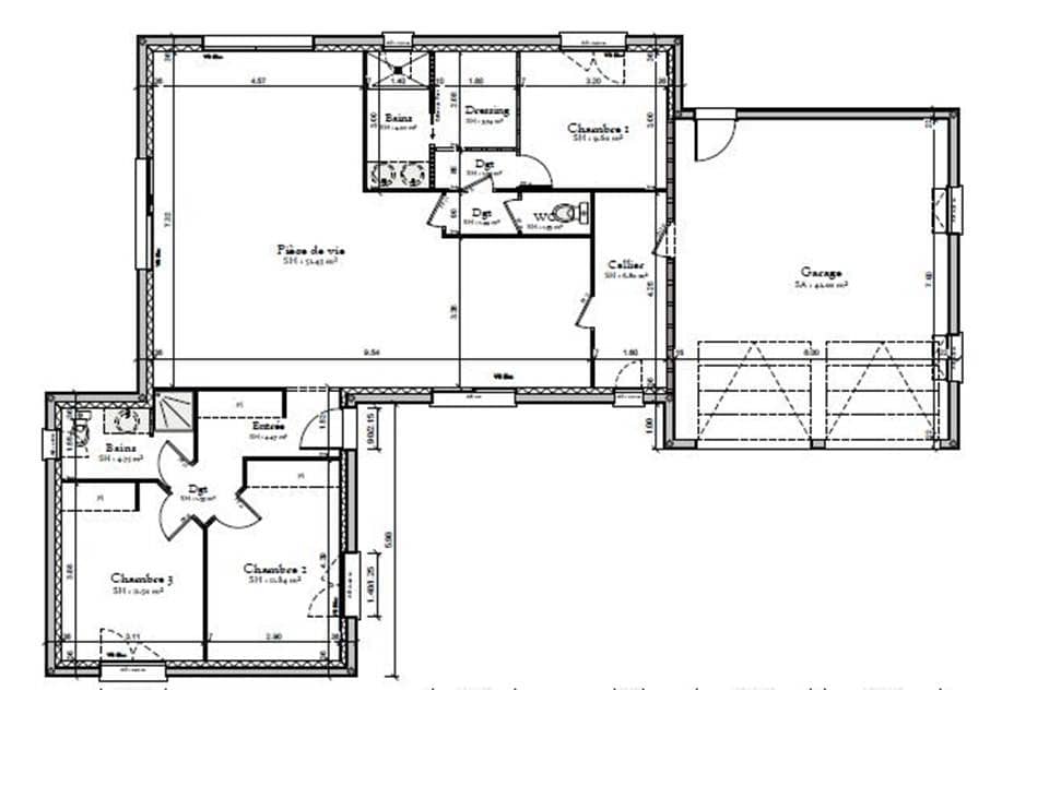 Maison neuve - Terrain à bâtir  () à Sargé-lès-le-Mans (72), prix 345 000 €