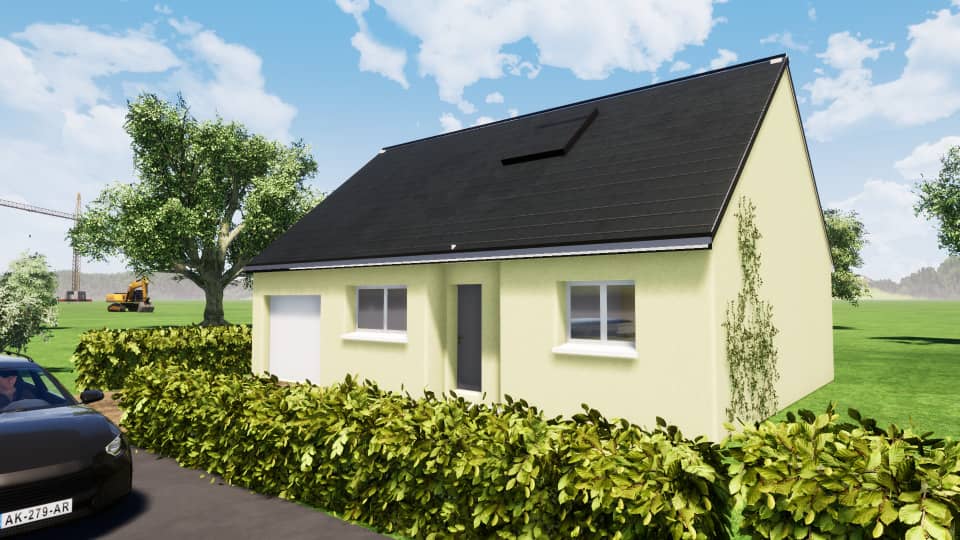 Maison neuve - Terrain à bâtir Neuville-sur-Sarthe (72190) à Neuville-sur-Sarthe, prix 312 000 €