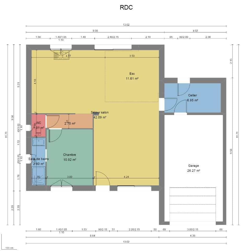 Maison neuve - Terrain à bâtir Neuville-sur-Sarthe (72190) à Neuville-sur-Sarthe, prix 345 000 €