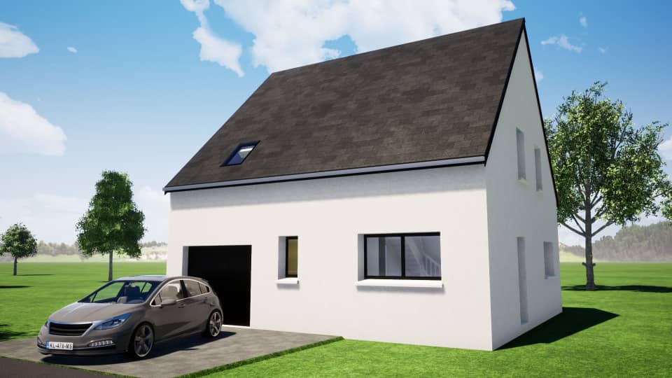 Maison neuve - Terrain à bâtir Le Mans (72000) à Le Mans (72), prix 322 000 €