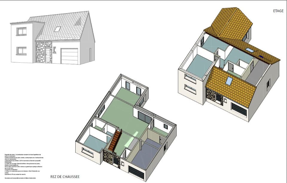 Maison neuve - Terrain à bâtir Le Mans (72100) à Le Mans (72), prix 345 000 €