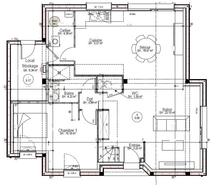 Maison neuve - Terrain à bâtir Changé (72560) à Changé (72), prix 455 000 €