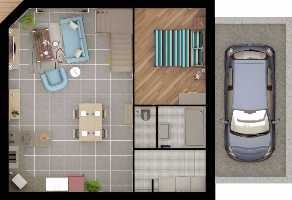 Maison neuve - Terrain à bâtir Changé (72560) à Changé, prix 255 000 €