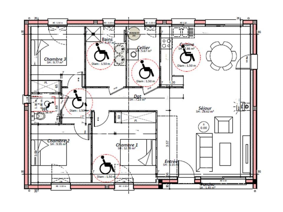 Maison neuve - Terrain à bâtir () à Parigné-l'Évêque, prix 239 000 €