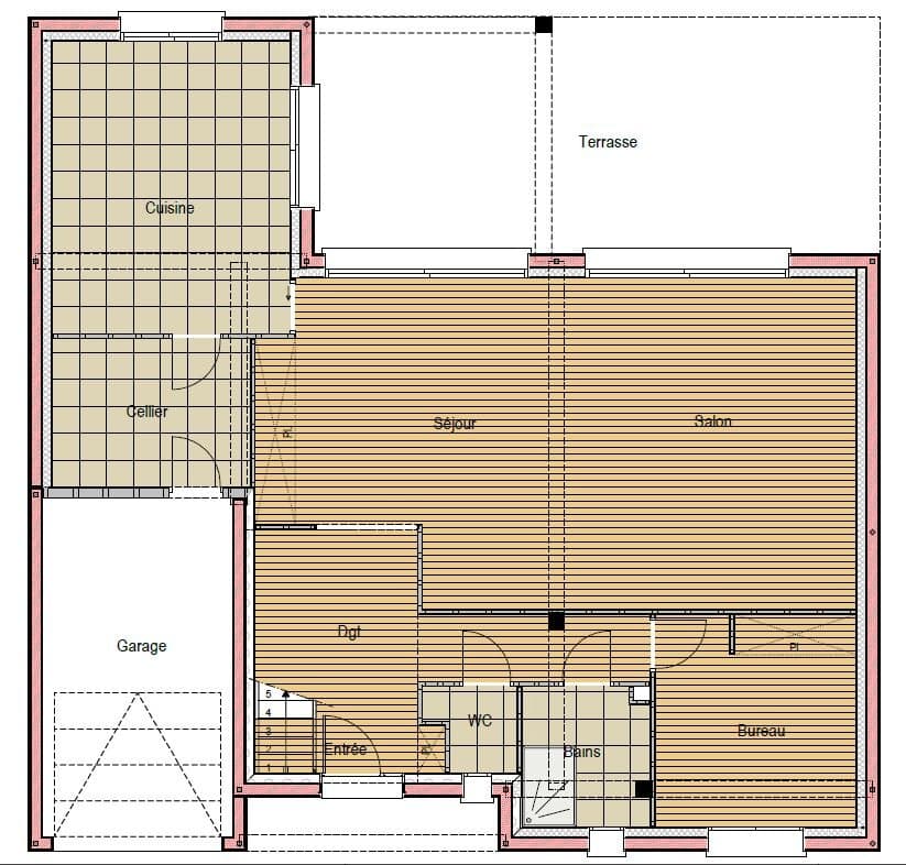 Maison neuve - Terrain à bâtir () à Parigné-l'Évêque (72), prix 325 000 €