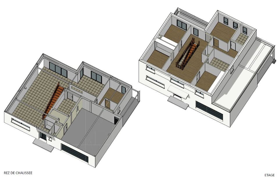 Maison neuve - Terrain à bâtir Aubigné-Racan (72800) à Aubigné-Racan (72), prix 459 000 €