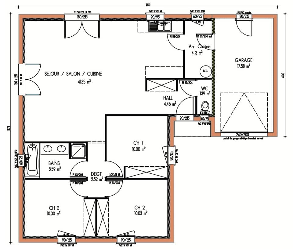 Maison neuve - Terrain à bâtir Saint-Gervais-en-Belin (72220) à Saint-Gervais-en-Belin (72), prix 237 000 €