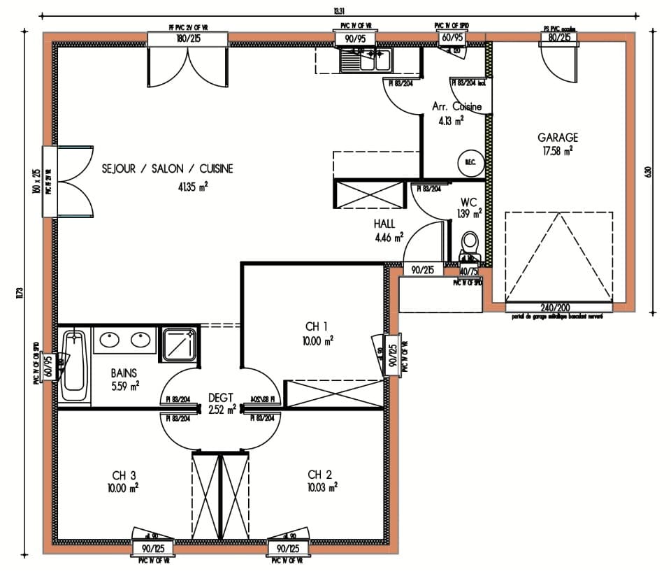 Maison neuve - Terrain à bâtir Saint-Gervais-en-Belin (72220) à Saint-Gervais-en-Belin (72), prix 237 000 €