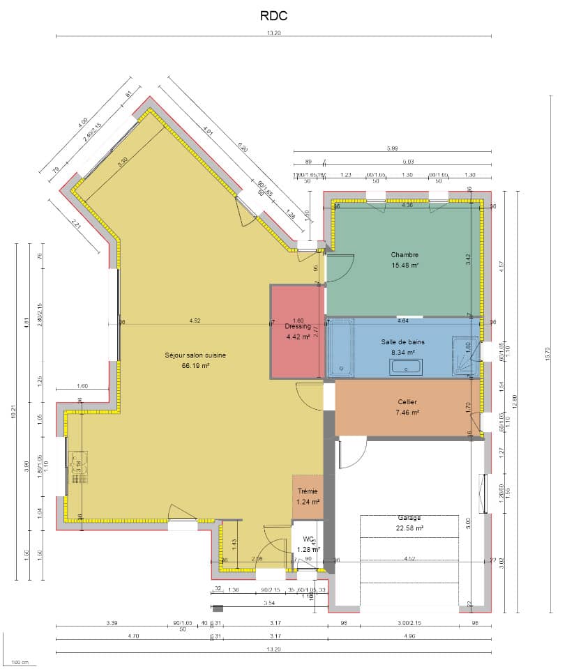 Maison neuve - Terrain à bâtir Le Mans (72000) à Le Mans (72), prix 389 000 €