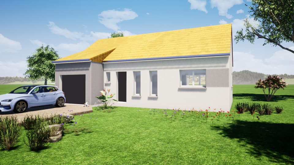 Maison neuve - Terrain à bâtir Le Mans (72000) à Le Mans (72), prix 285 000 €