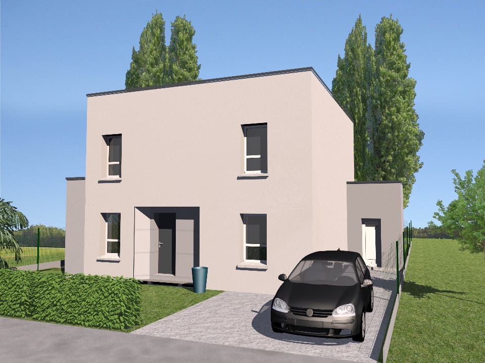 Maison neuve - Terrain à bâtir La Chapelle-Saint-Aubin (72650) à La Chapelle-Saint-Aubin (72), prix 385 000 €