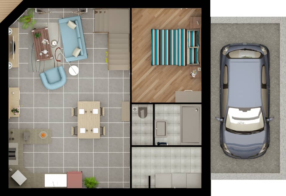 Maison neuve - Terrain à bâtir Montfort-le-Gesnois (72450) à Montfort-le-Gesnois, prix 168 000 €