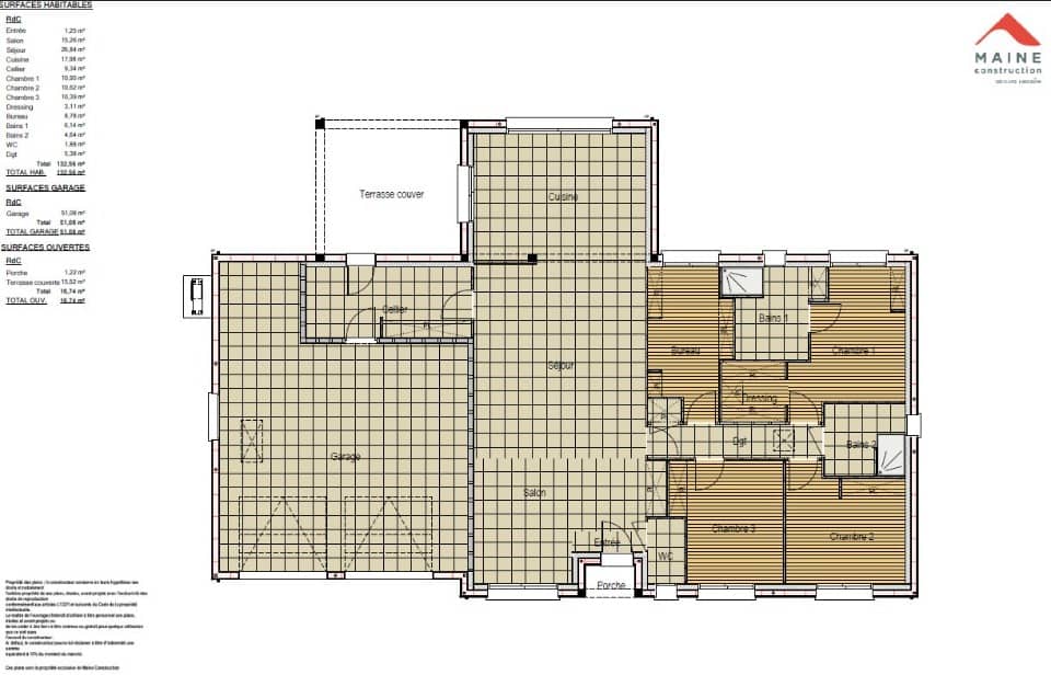 Maison neuve - Terrain à bâtir Montfort-le-Gesnois (72450) à Montfort-le-Gesnois, prix 312 000 €