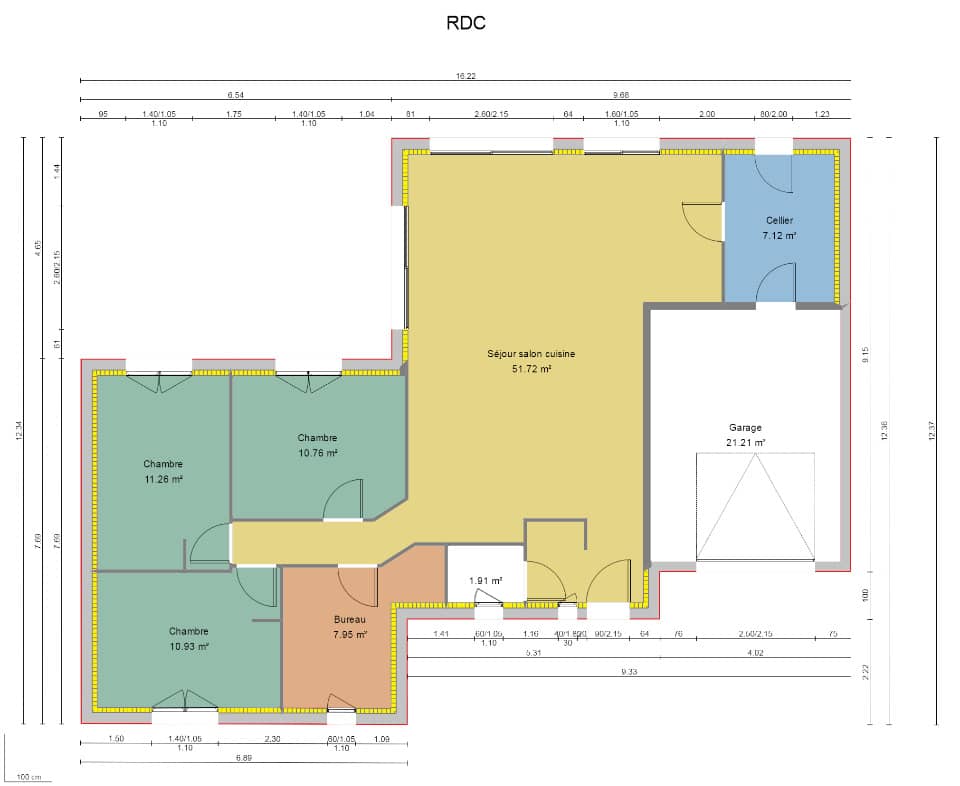 Maison neuve - Terrain à bâtir Changé (72560) à Changé, prix 335 000 €