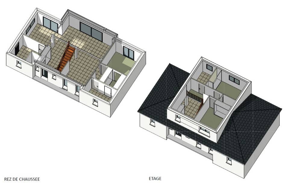 Maison neuve - Terrain à bâtir Saint-Saturnin (72650) à Saint-Saturnin (72), prix 299 000 €