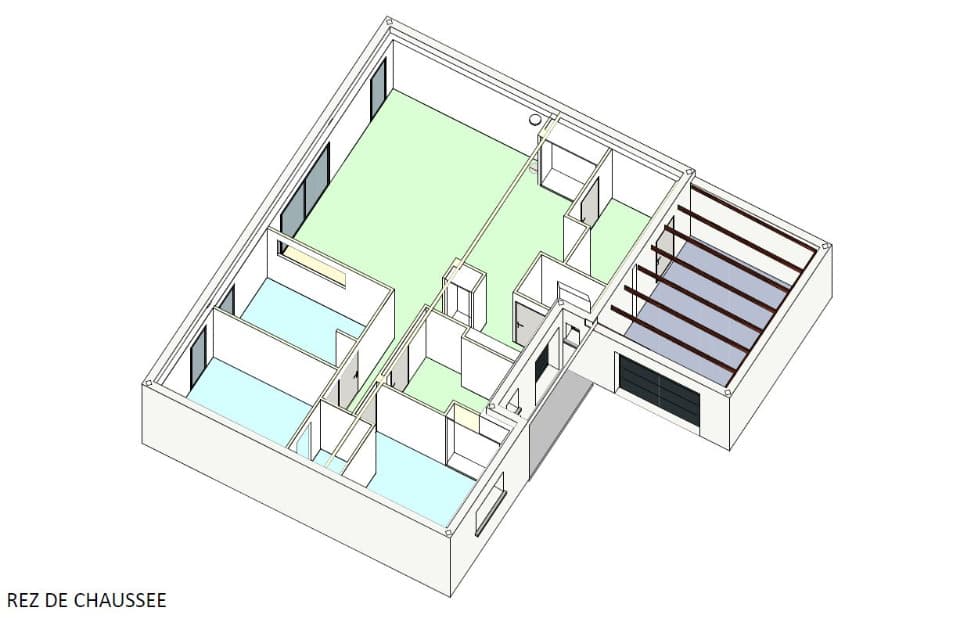 Maison neuve - Terrain à bâtir Saint-Saturnin (72650) à Saint-Saturnin (72), prix 259 000 €