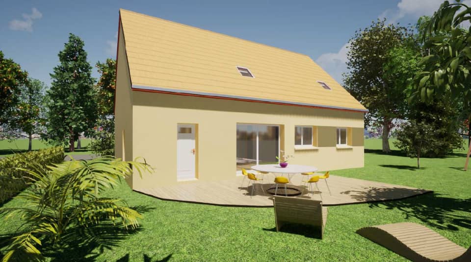 Maison neuve - Terrain à bâtir () à Sainte-Jamme-sur-Sarthe (72), prix 199 000 €