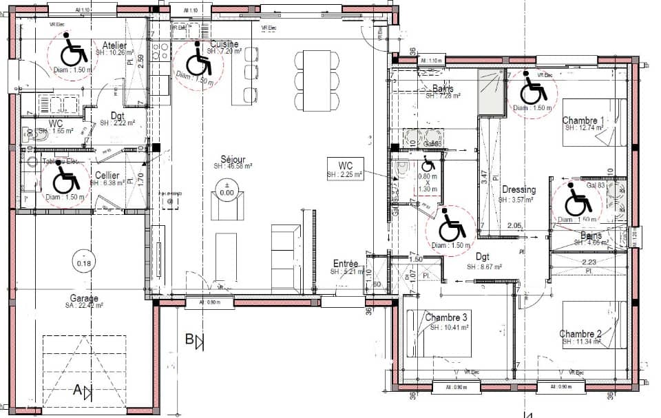 Maison neuve - Terrain à bâtir  () à La Bazoge (72), prix 379 000 €