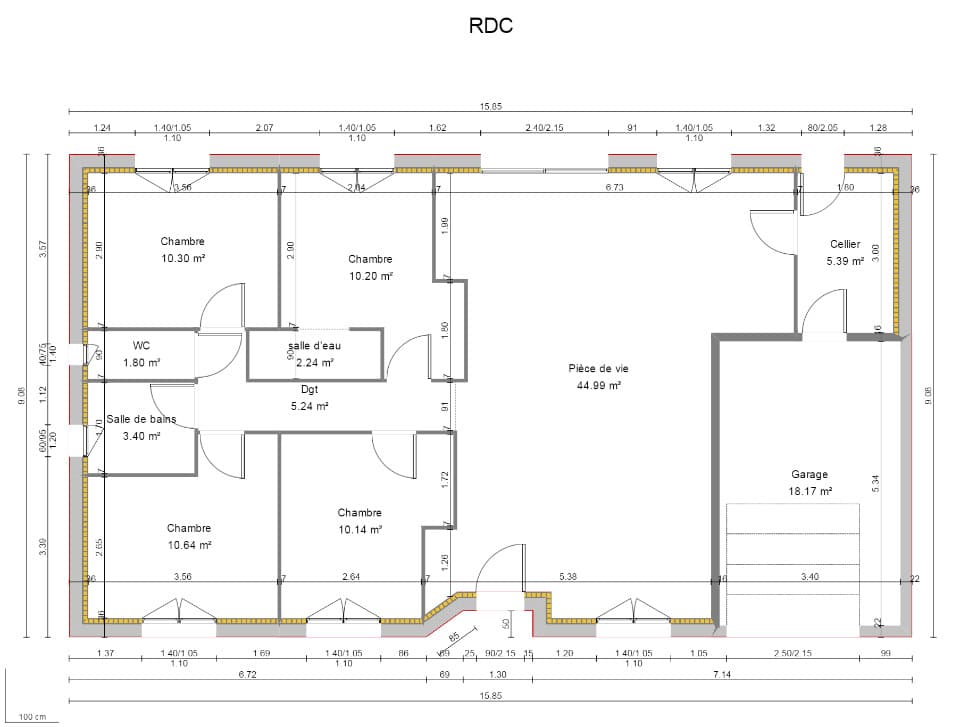 Maison neuve - Terrain à bâtir Neuville-sur-Sarthe (72190) à Neuville-sur-Sarthe (72), prix 287 000 €