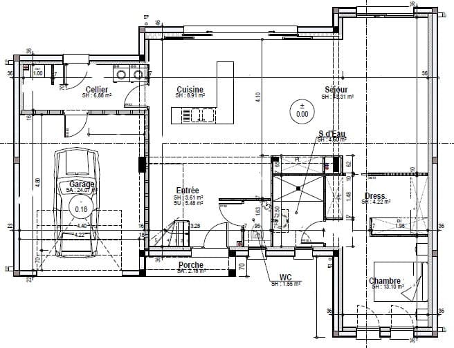 Maison neuve - Terrain à bâtir Saint-Jean-d'Assé (72380) à Saint-Jean-d'Assé (72), prix 309 000 €