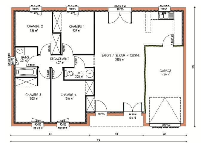 Maison neuve - Terrain à bâtir Soulitré (72370) à Soulitré (72), prix 214 000 €