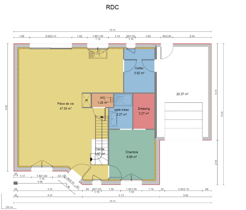 Maison neuve - Terrain à bâtir Soulitré (72370) à Soulitré, prix 260 000 €