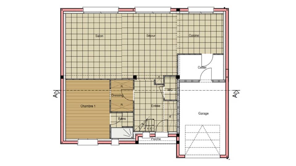 Maison neuve - Terrain à bâtir Neuville-sur-Sarthe (72190) à Neuville-sur-Sarthe, prix 359 000 €