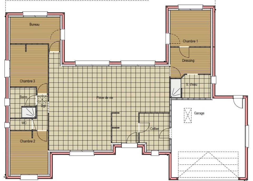 Maison neuve - Terrain à bâtir Écommoy (72220) à Écommoy (72), prix 339 000 €