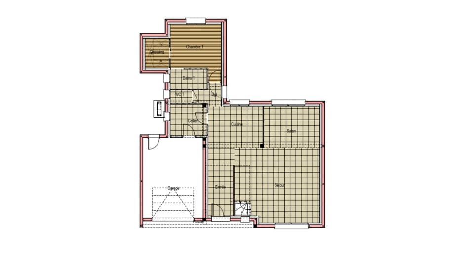 Maison neuve - Terrain à bâtir La Ferté-Bernard (72400) à La Ferté-Bernard (72), prix 339 000 €