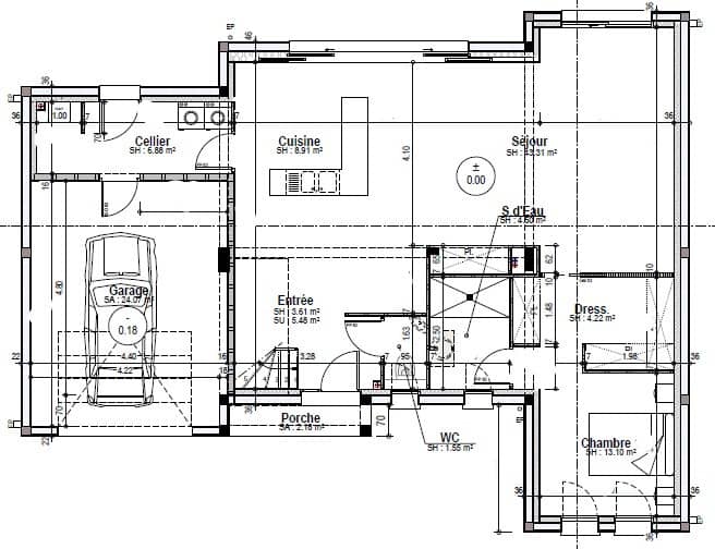 Maison neuve - Terrain à bâtir  () à La Guierche (72), prix 336 700 €