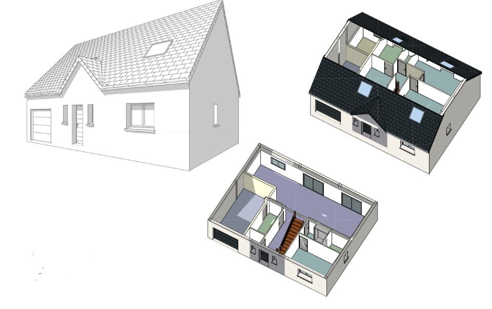 Maison neuve - Terrain à bâtir () à La Bazoge (72), prix 290 000 €