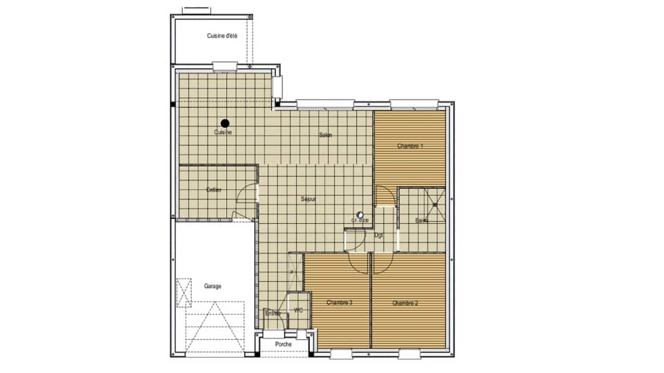 Maison neuve - Terrain à bâtir () à Cérans-Foulletourte, prix 255 000 €