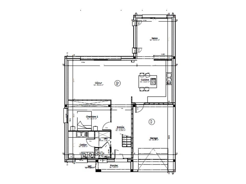 Maison neuve - Terrain à bâtir  () à Aigné (72), prix 330 000 €