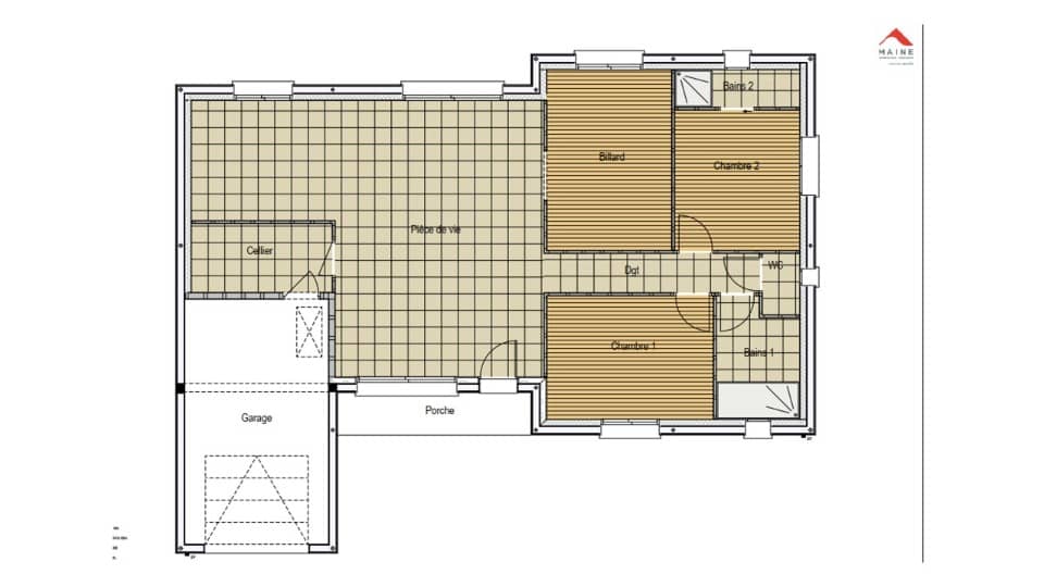 Maison neuve - Terrain à bâtir () à La Suze-sur-Sarthe (72), prix 255 000 €