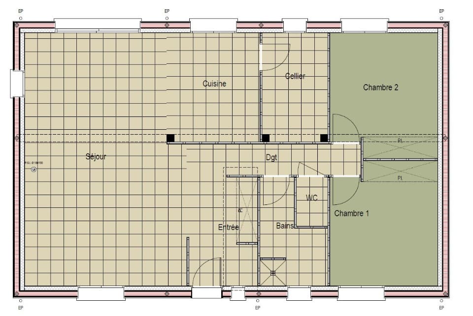 Maison neuve - Terrain à bâtir () à Roézé-sur-Sarthe (72), prix 241 500 €