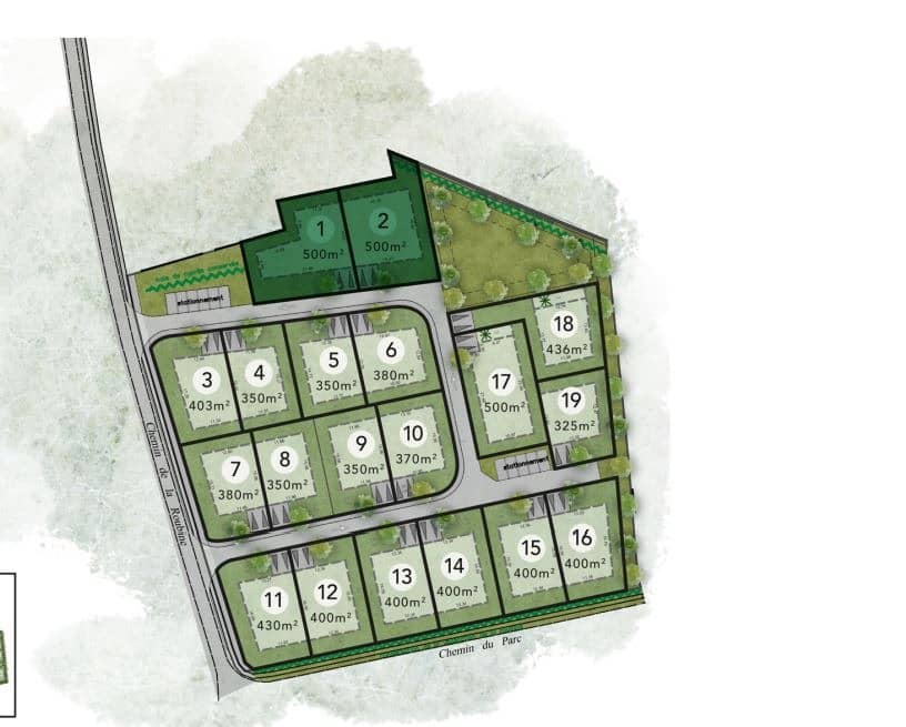 Terrain - Terrain à bâtir () à Sénas, prix 159 900 €