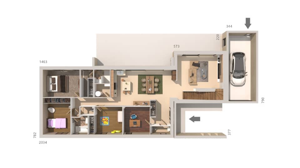 Maison neuve - Terrain à bâtir Saint-Nazaire-d'Aude (11120) à Saint-Nazaire-d'Aude (11), prix 583 211 €