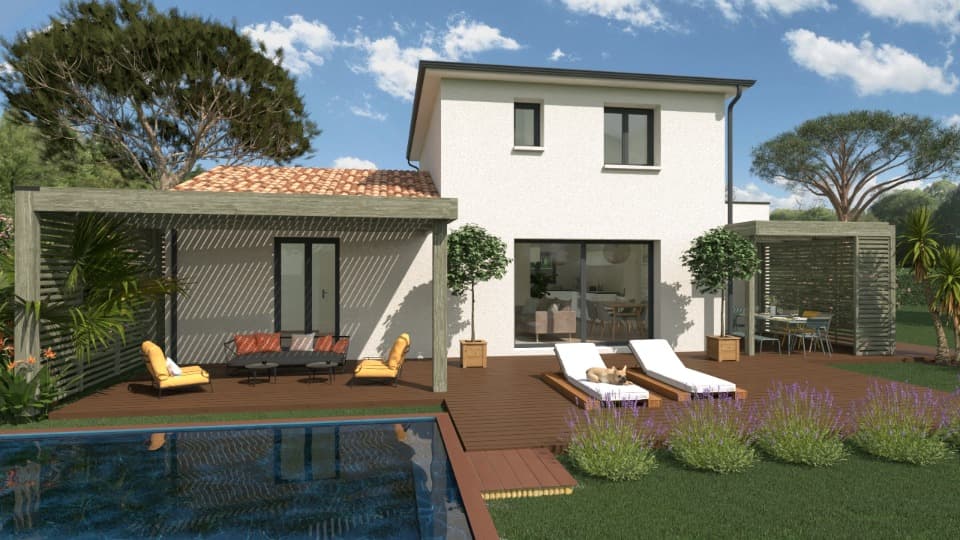Maison neuve - Terrain à bâtir Ornaisons (11200) à Ornaisons (11), prix 319 246 €