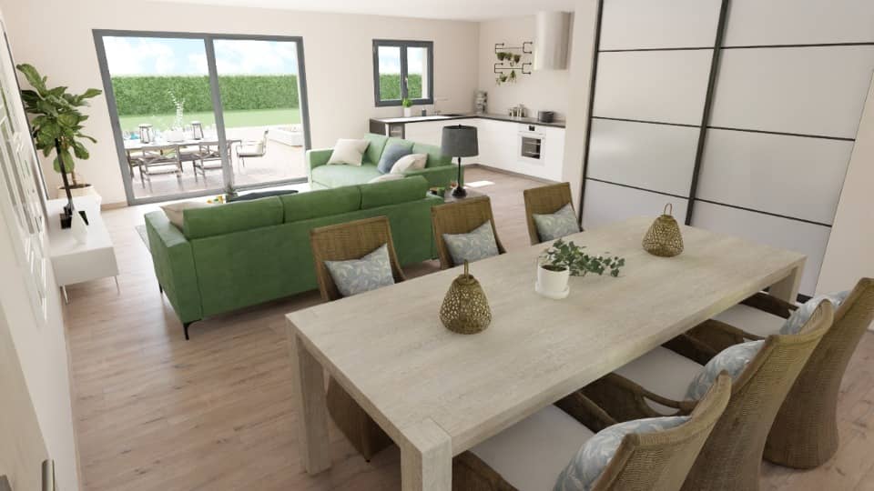Maison neuve - Terrain à bâtir Coursan (11110) à Coursan (11), prix 340 640 €