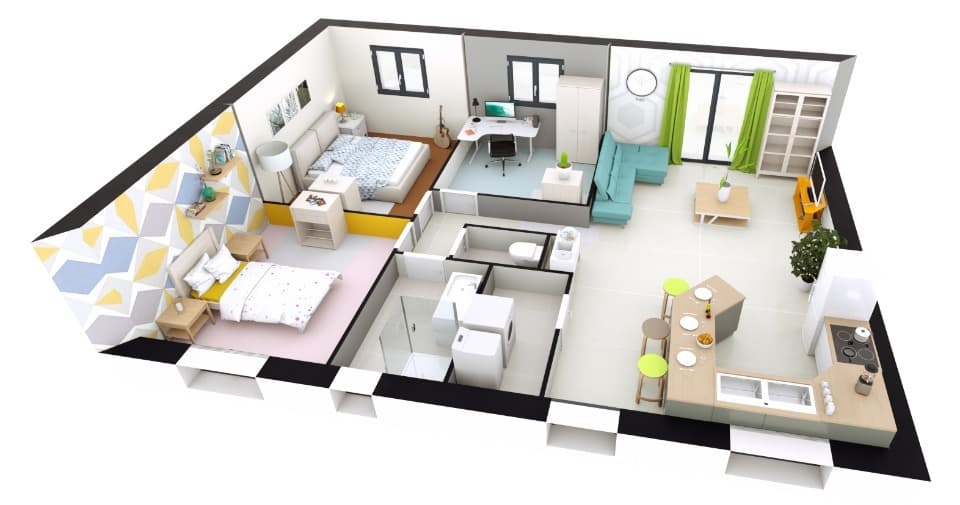 Maison neuve - Terrain à bâtir Yvetot (76190) à Yvetot (76), prix 195 657 €