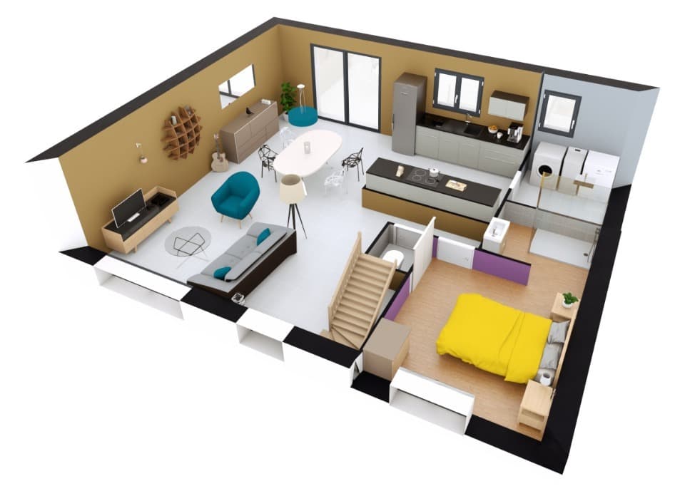 Maison neuve - Terrain à bâtir Yvetot (76190) à Yvetot (76), prix 299 187 €