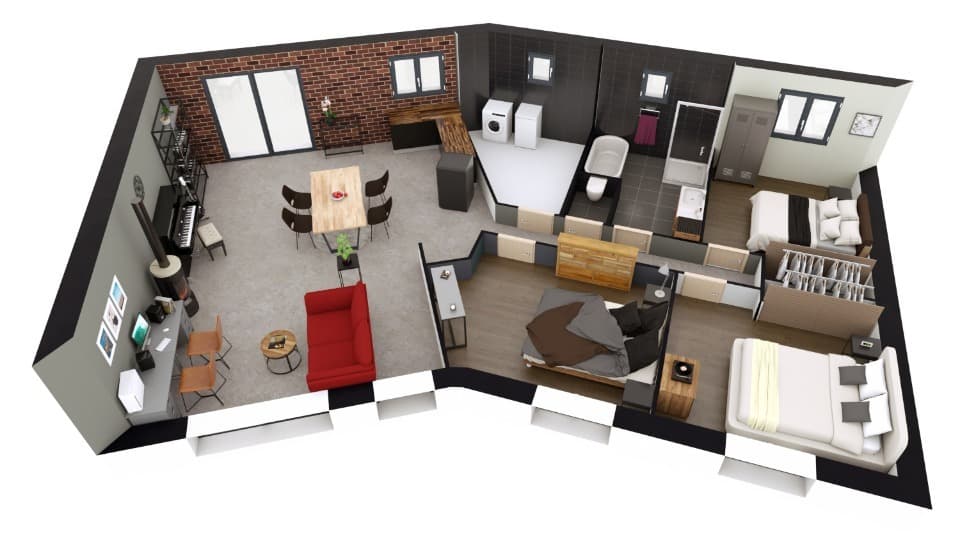 Maison neuve - Terrain à bâtir Hugleville-en-Caux (76570) à Hugleville-en-Caux (76), prix 234 961 €