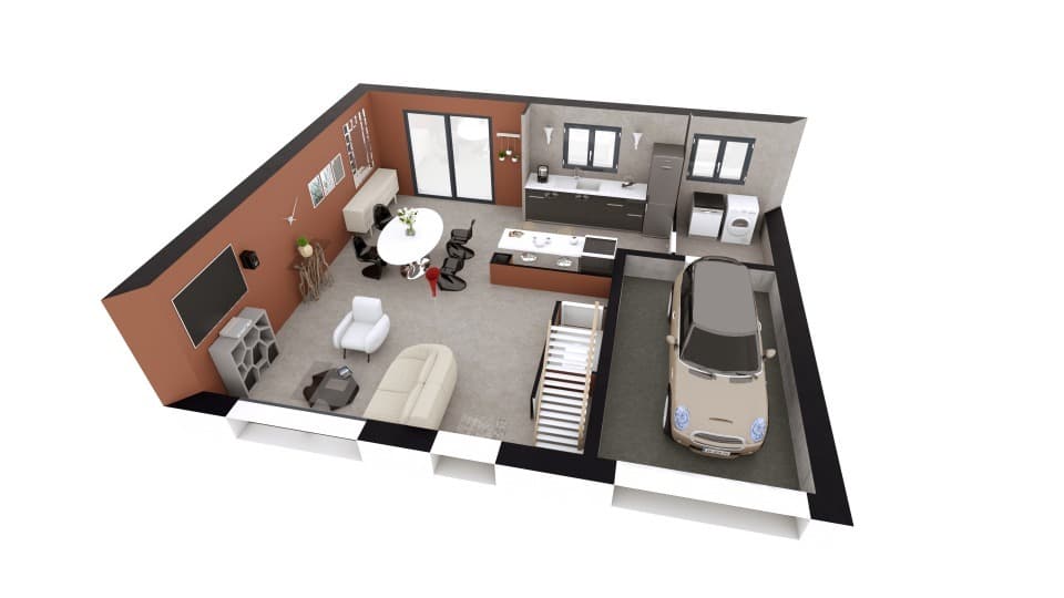 Maison neuve - Terrain à bâtir Gambais (78950) à Gambais (78), prix 355 800 €