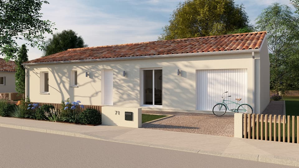 Maison neuve - Terrain à bâtir Saubrigues (40230) à Saubrigues (40), prix 363 000 €