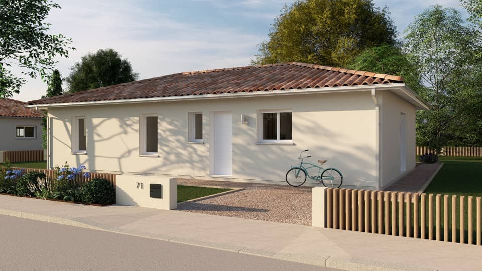 Maison neuve - Terrain à bâtir Saint-Martin-de-Hinx (40390) à Saint-Martin-de-Hinx (40), prix 318 000 €